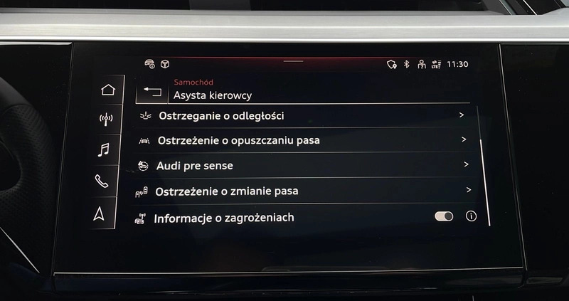 Audi e-tron cena 329900 przebieg: 4955, rok produkcji 2022 z Nowogrodziec małe 742